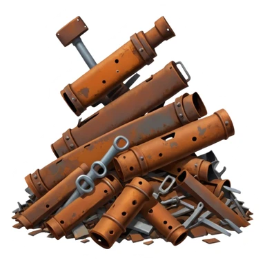 débrouille post apocalyptique ferraille  sticker