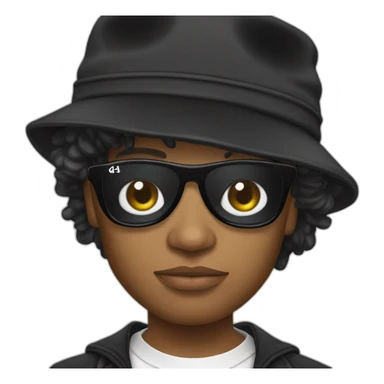 Eazy e on 64 sticker