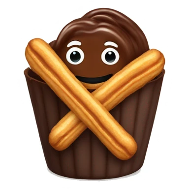 Chocolate con churros sticker