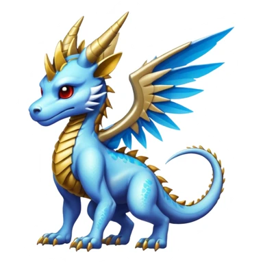 "Dutch Angel Dragon"-Protogen-Primagen-Hybrid-fusion  sticker