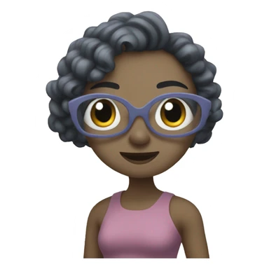 Margie by the ocean  sticker