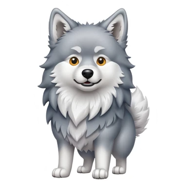 Wolf spitz sticker