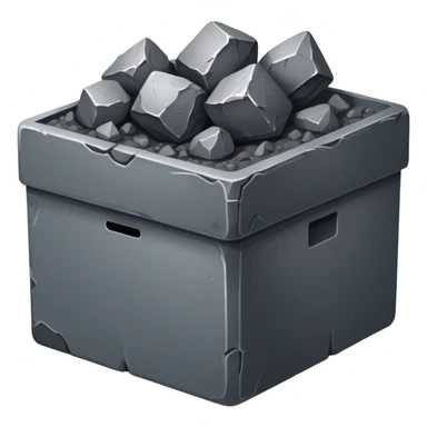 A box of rare earth ore sticker