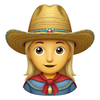 Sombrero de vaquero sticker