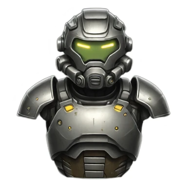 Power armor fallout sticker