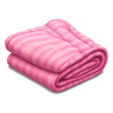 Pink blanket folded  sticker