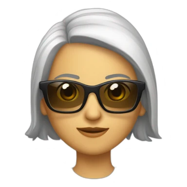 Lelis Vercellesi con gafas sticker