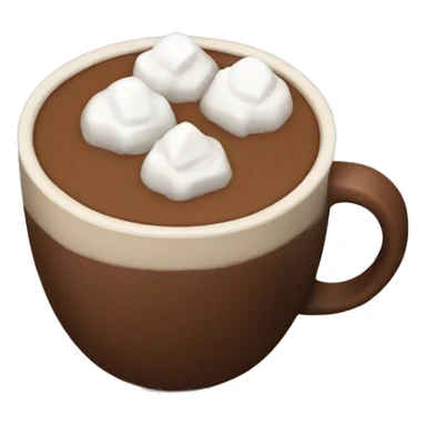 Hot cocoa sticker