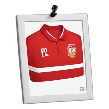 nottingham forest home shirt sticker