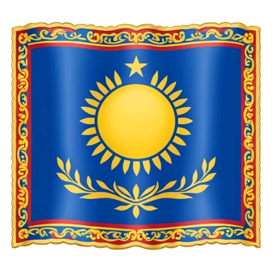 buryatia flag sticker