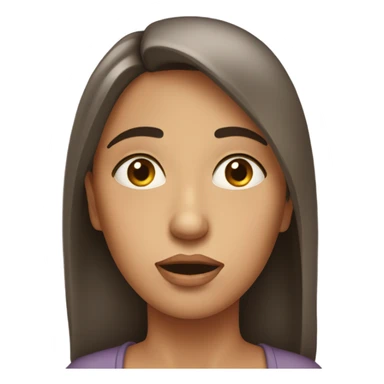 woman in tears sticker