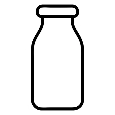 milk bottle sticker