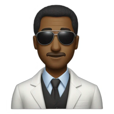 wesley snipes in sunglesses sticker