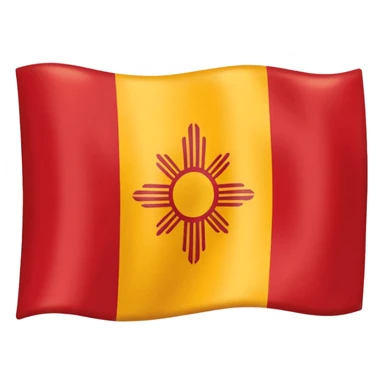 New mexico flag sticker