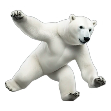 break-dancing-polar-bear sticker