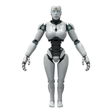 Modern Futuristic Cyborg-Vernid-Sergal-Trico-Protogen-Robot-species by LiLaiRa full body sticker