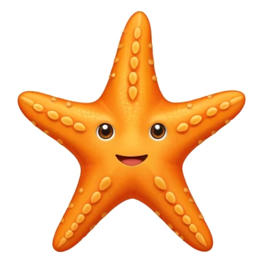 cute starfish sticker