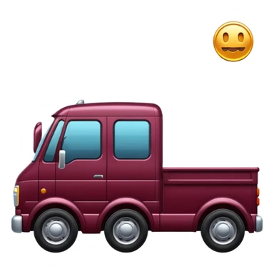 burgundy truck sticker