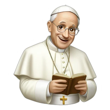 papa francesco sticker
