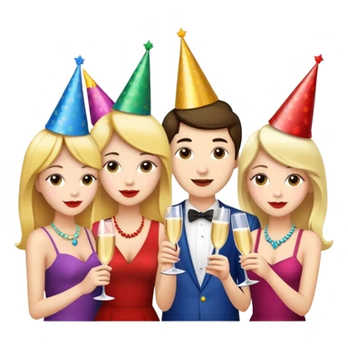 bachelorette party sticker