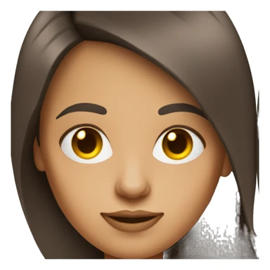 Designer brunette with an iPad tablet sticker