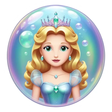 Glinda Bubble Wicked sticker