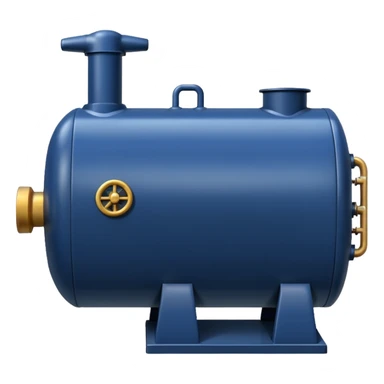 navy blue boiler emoji sticker