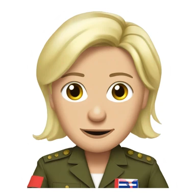 Marine Le Pen sticker