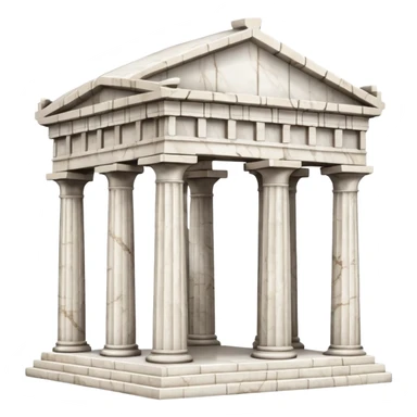The Greek Temple sticker