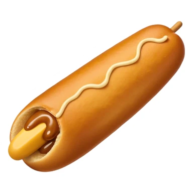 Total black corndog sticker