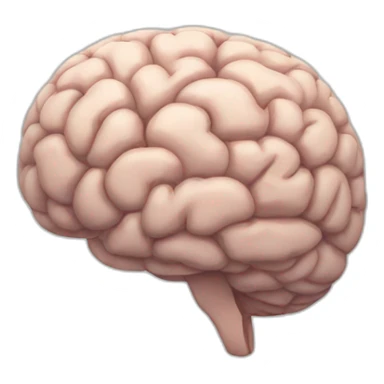 Brain unused sticker