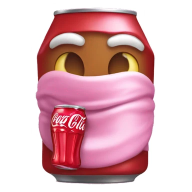 Coca cola pink sticker