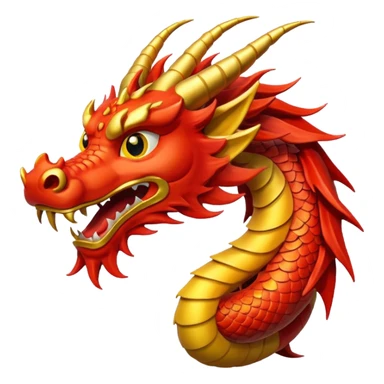 chinese dragon sticker