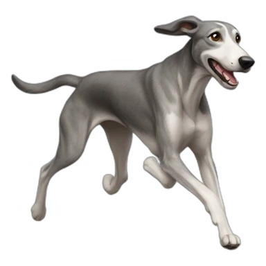 grayhound running sticker