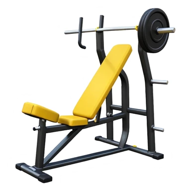 yellow gym equipment sticker