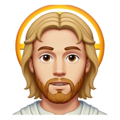 Connor mcdavid but as Jesus sticker