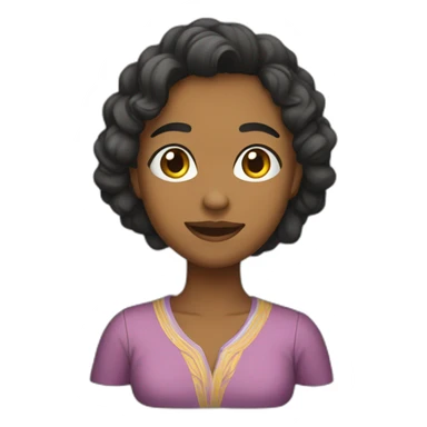 Yaya asustada sticker