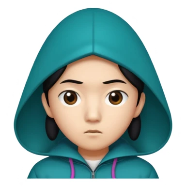 456 from squid game ￼ sticker