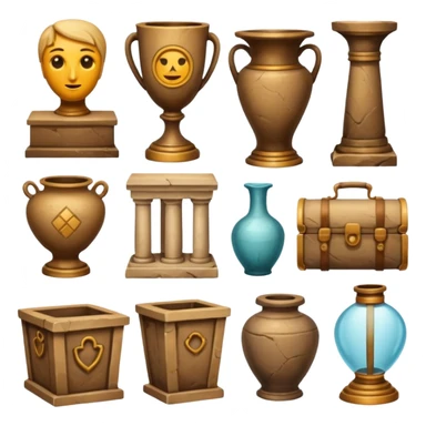 müze itemleri sticker