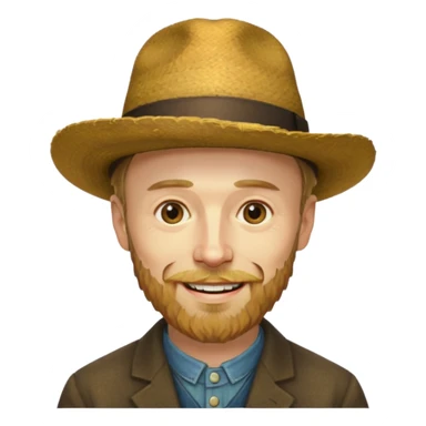 vincent van gog sticker