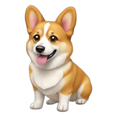 corgi Doge sticker
