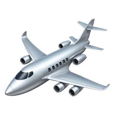 A jet plane sticker