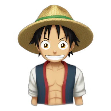Mugiwara no Luffy sticker