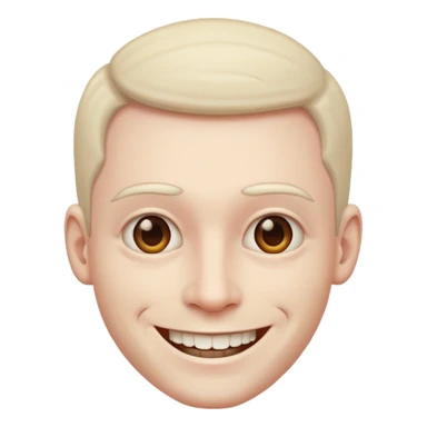 smile creepy mna sticker