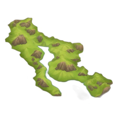 Canary Islands in the map sticker