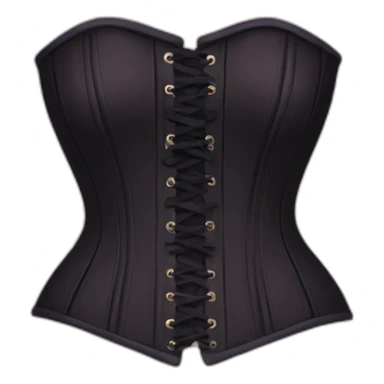 Corset top sticker