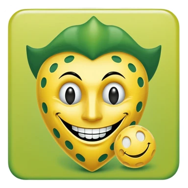 pickleball joker card sticker