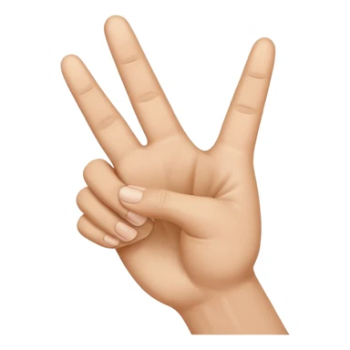 West Coast hand sign emoji sticker