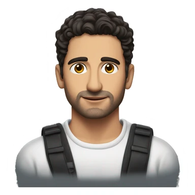 Manu Rios Fernandez Spanish Actor from Elite sticker