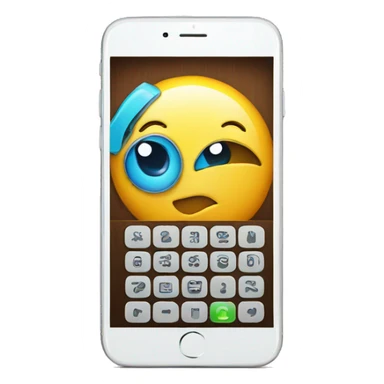 phone with app installed sticker